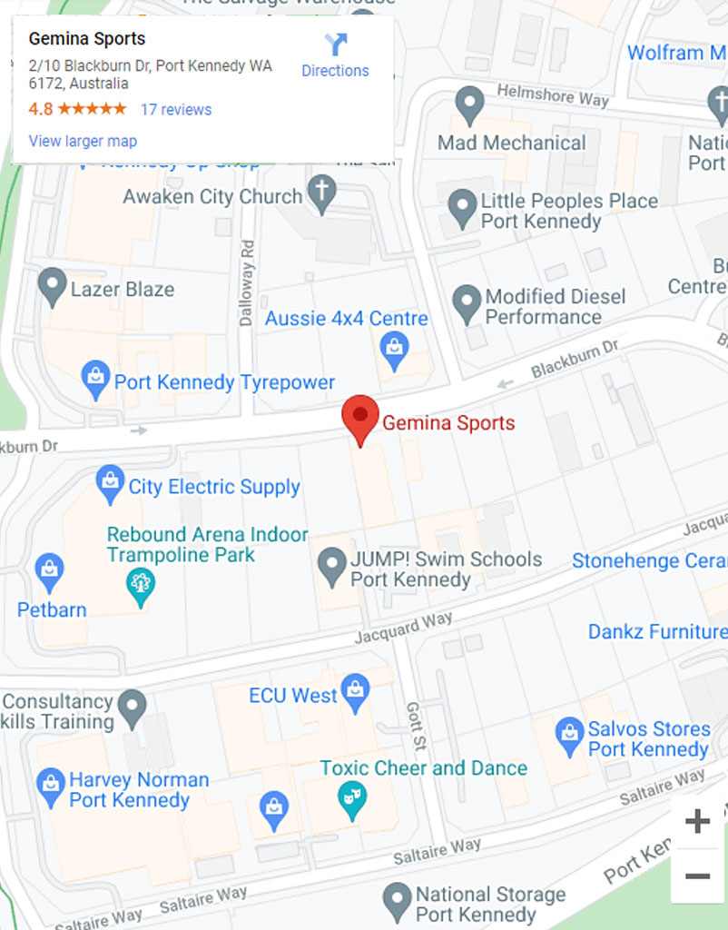 Rockingham location map